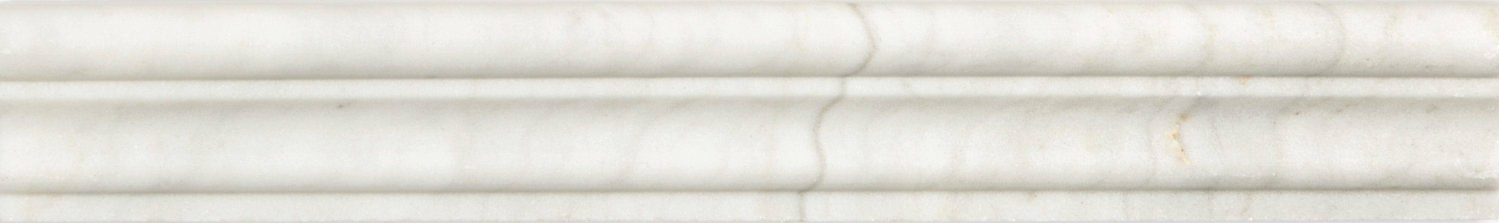 Satori Venatino 2-in x 12-in Polished Marble Chair Rail Tile (0.14-sq. ft/ Piece) | 20-601