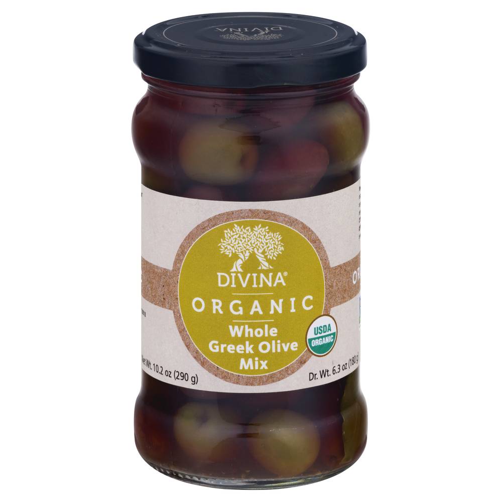 Divina Organic Greek Olive Mix (10.2 oz)