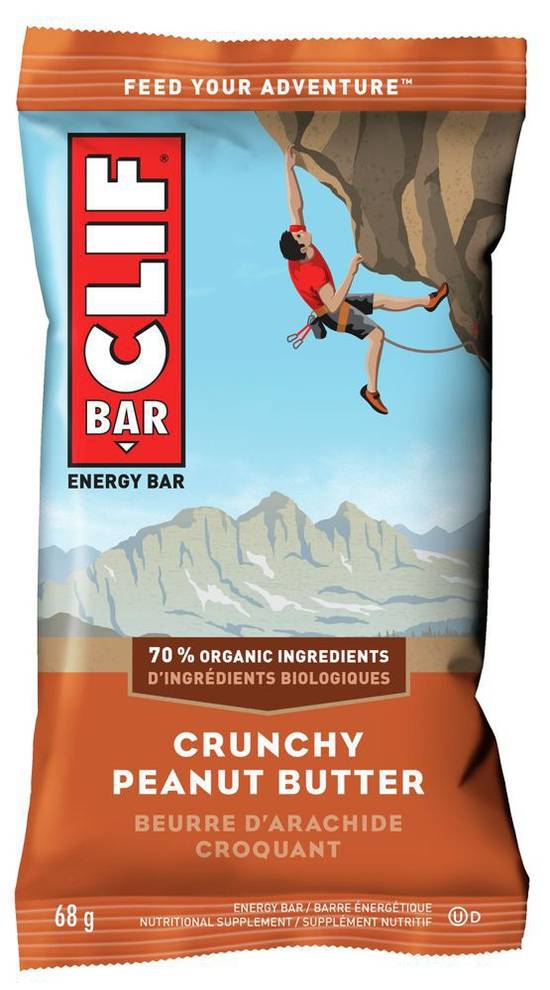 Clif Energy Bar, Crunchy Peanut Butter (68 g)