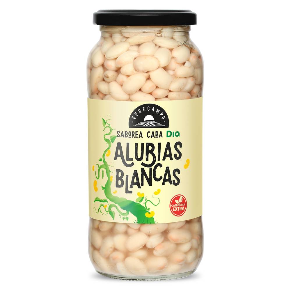 Alubias Blancas Extra Vegecampo De Dia Frasco 400 G