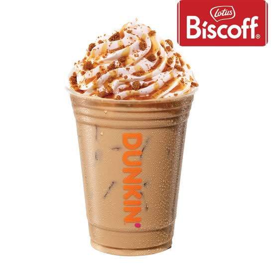 Regular Salted Caramel Biscoff Iced Latte