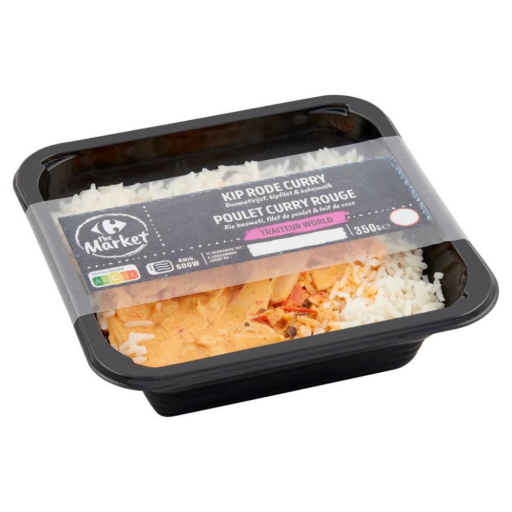 Carrefour The Market Traiteur World Poulet Curry Rouge 350 g