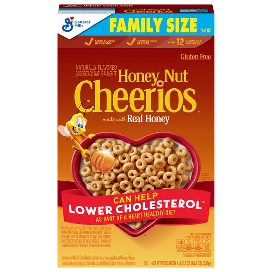 Cheerios Family Size Honey Nut Cereal