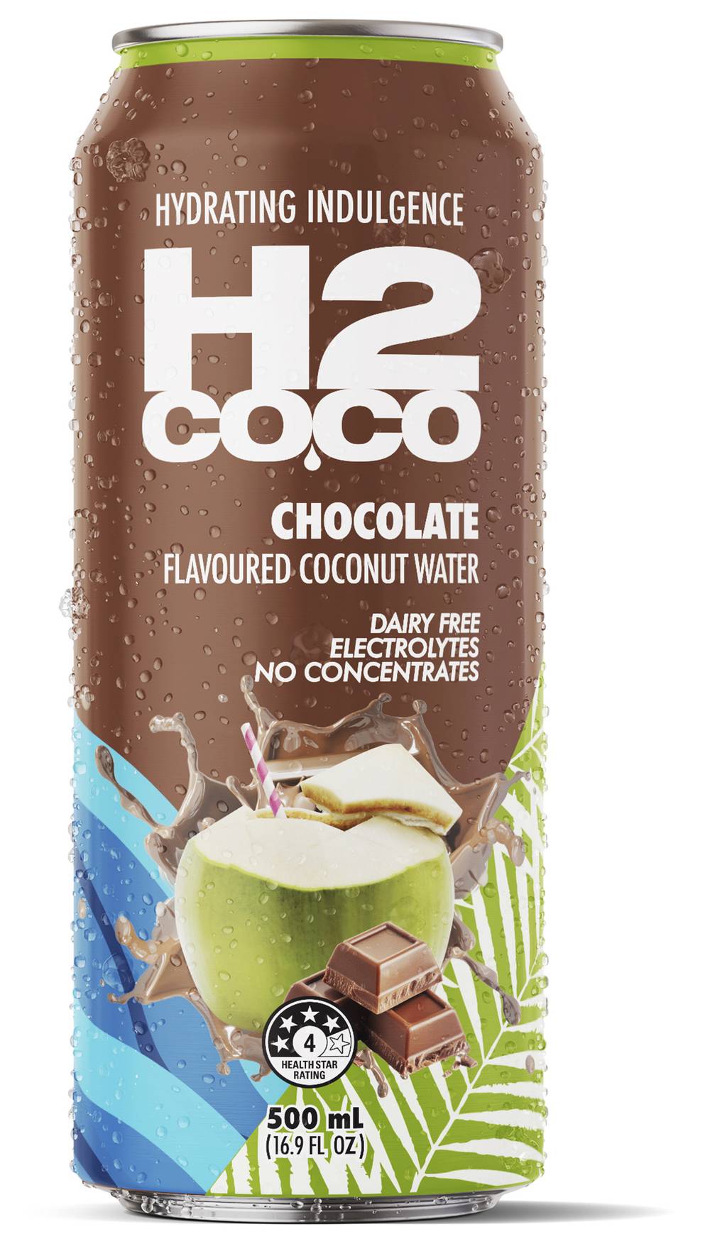 H2 Coco Coconut Water, Chocolate (500mL)