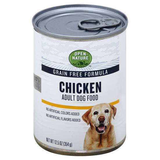 Open Nature Dog Food Chicken Grain Free (12.5 oz)