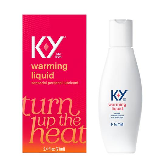K-Y Warming Liquid Personal Lubricant, 2.5 OZ