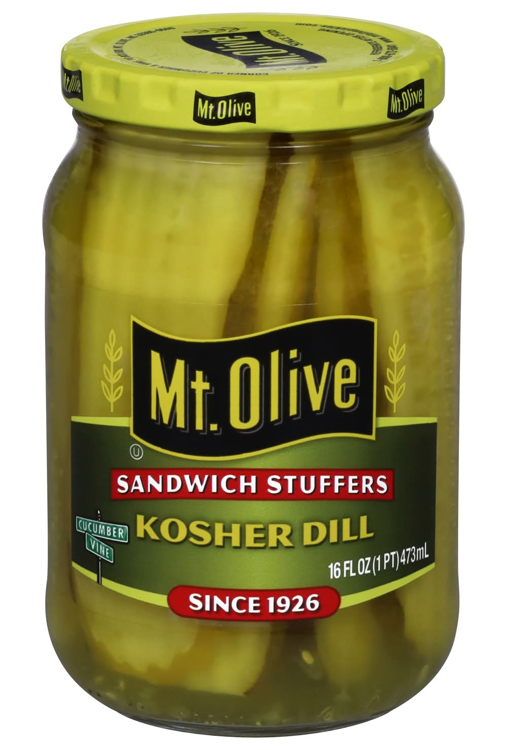 Mt. Olive Sandwich Stuffers Kosher Dill Pickles (16 fl oz)