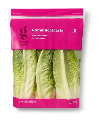 Good & Gather Romaine Hearts Lettuce (22 oz, 3 ct)