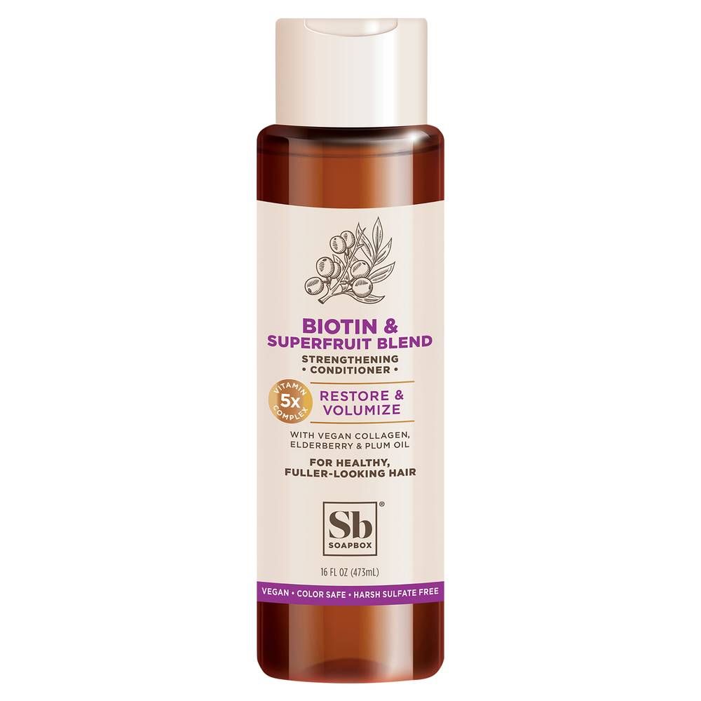 Soapbox Biotin and Superfruit Blend Conditioner