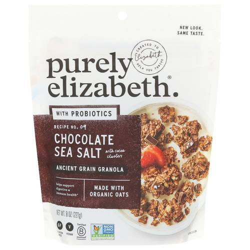 Purely Elizabeth Chocolate Sea Salt Probiotic Granola