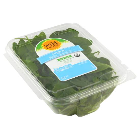 Wild Harvest Organic Baby Spinach (5 oz)