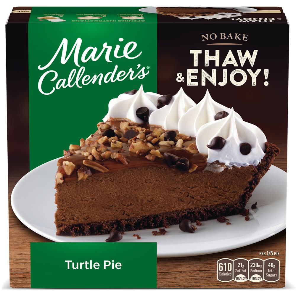 Marie Callender's Turtle Pie Frozen Desserts (24.5 oz)