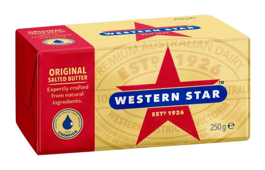 Western Star Original Salted Butter (250g)
