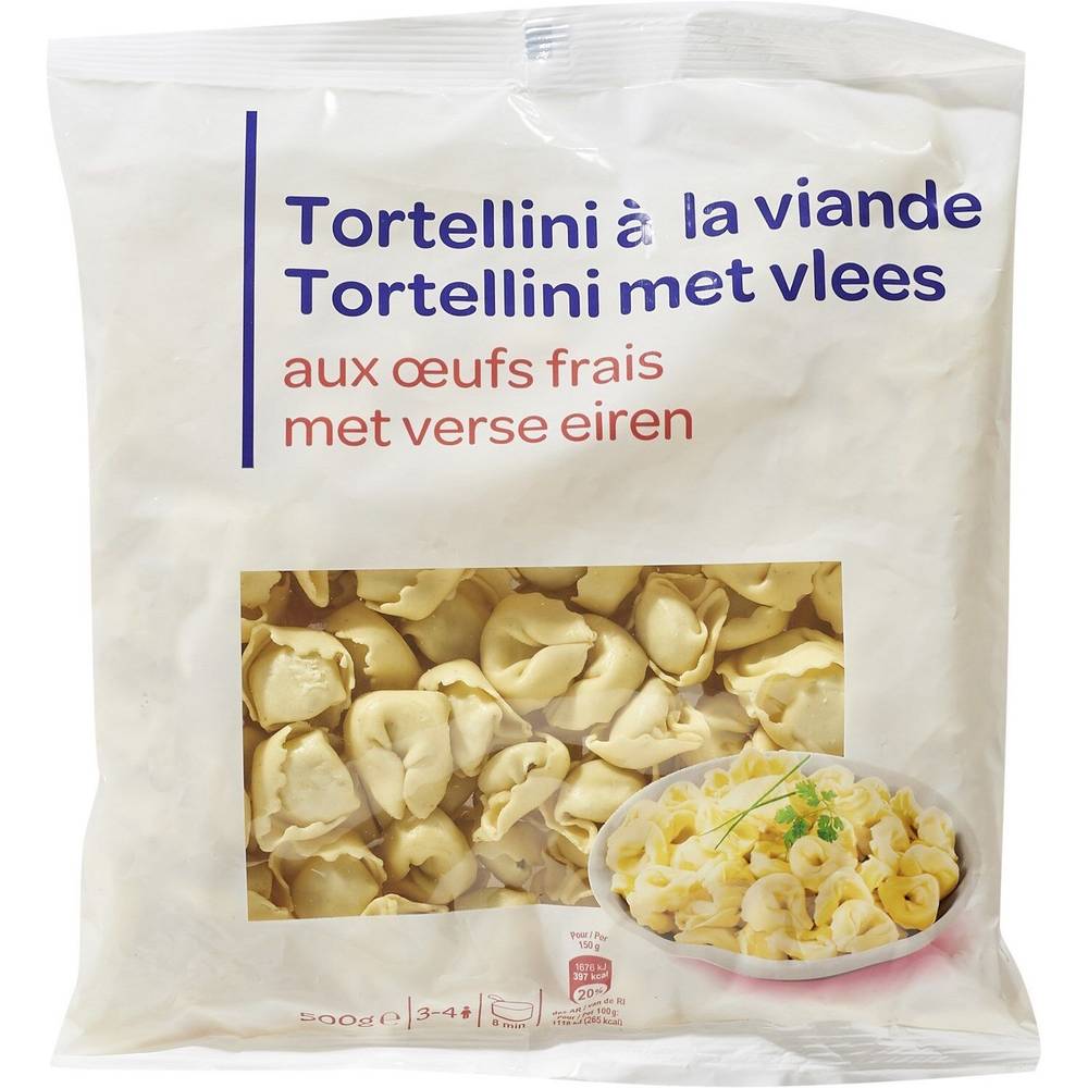 Carrefour - Pâtes fraîches tortellini à la viande