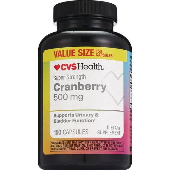 CVS Health Cranberry Capsules, 150 CT