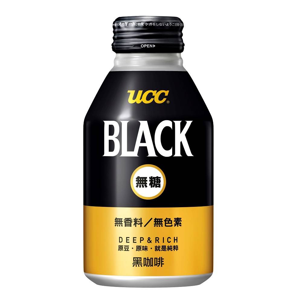 UCC BLACK無糖黑咖啡飲料275g <275g克 x 1 x 1Can罐>