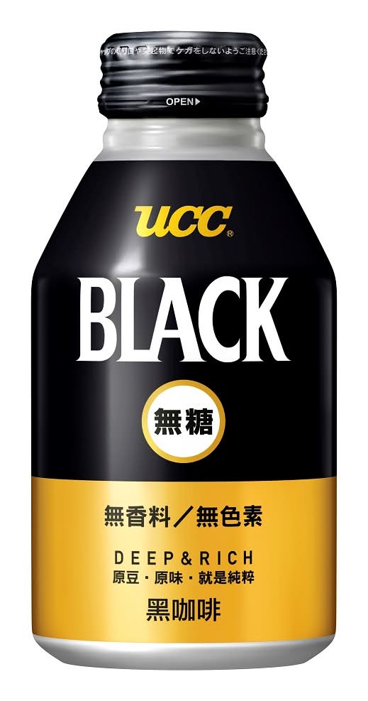 UCC BLACK無糖黑咖啡飲料275g <275g克 x 1 x 1Can罐>