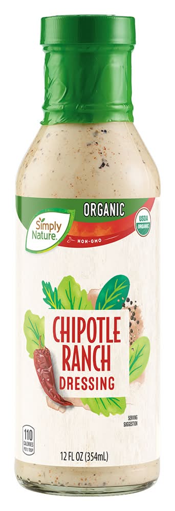 Simply Nature Organic Chipotle Ranch Dressing (12 fl oz)