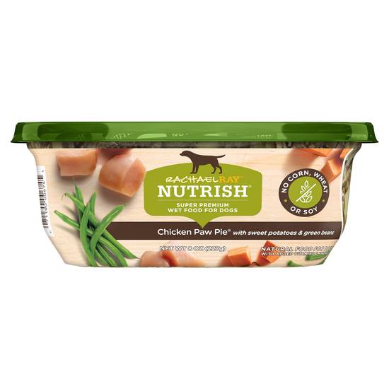 Rachael Ray Nutrish Chicken Paw Pie Wet Food For Dogs
