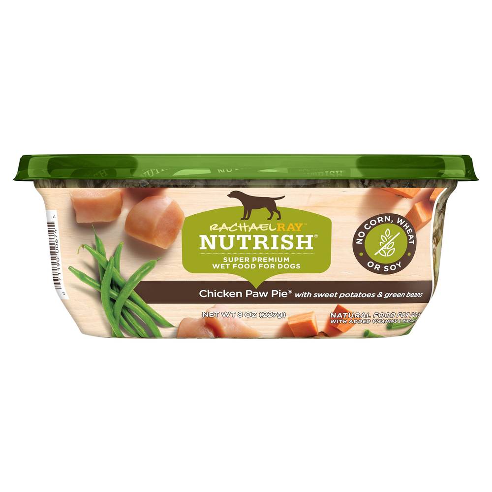 Nutrish Chicken Paw Pie Wet Food For Dogs (8 oz)