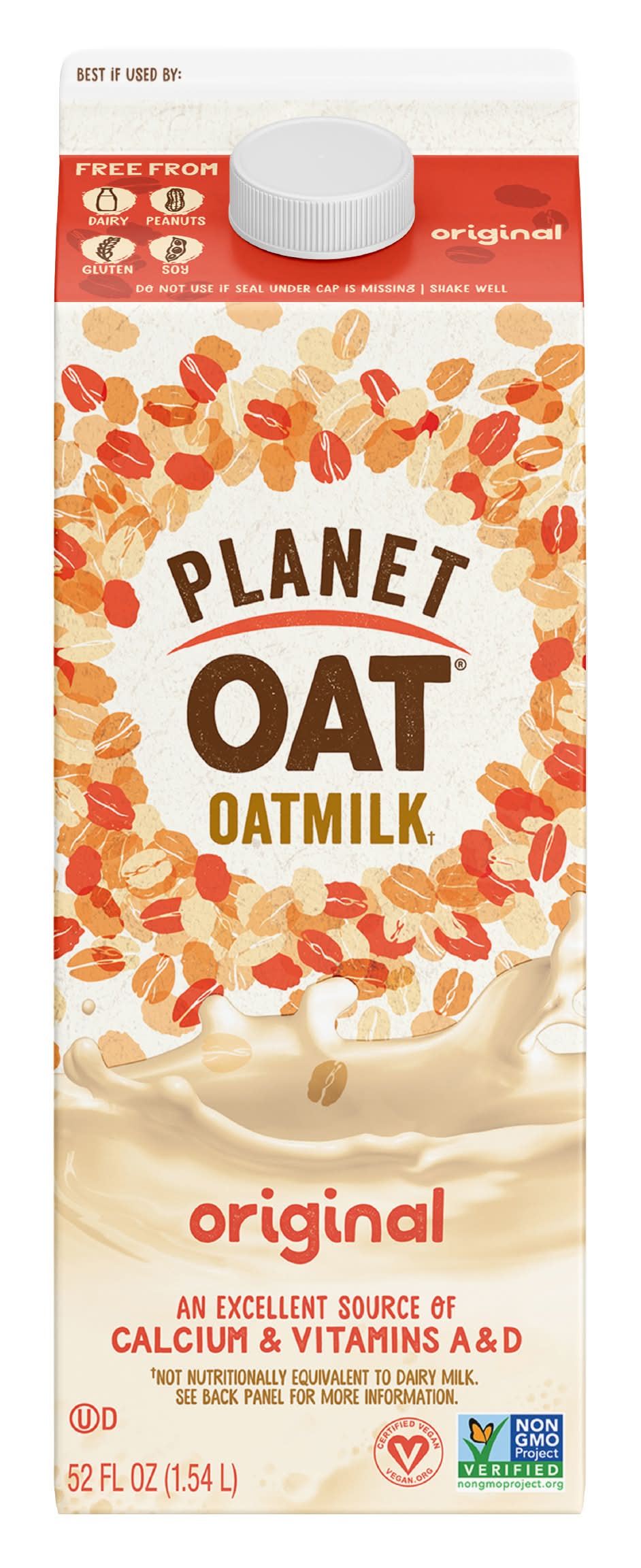 Planet Oat Oat Milk, Original (52 fl oz)