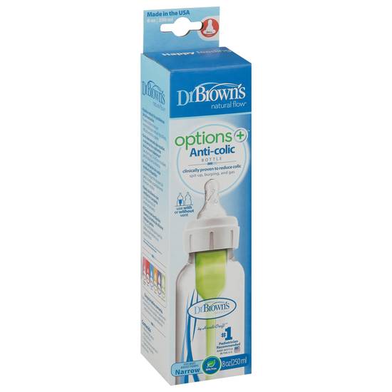 Dr. Brown's Options+ Anti-Colic Level 1 Baby Bottle