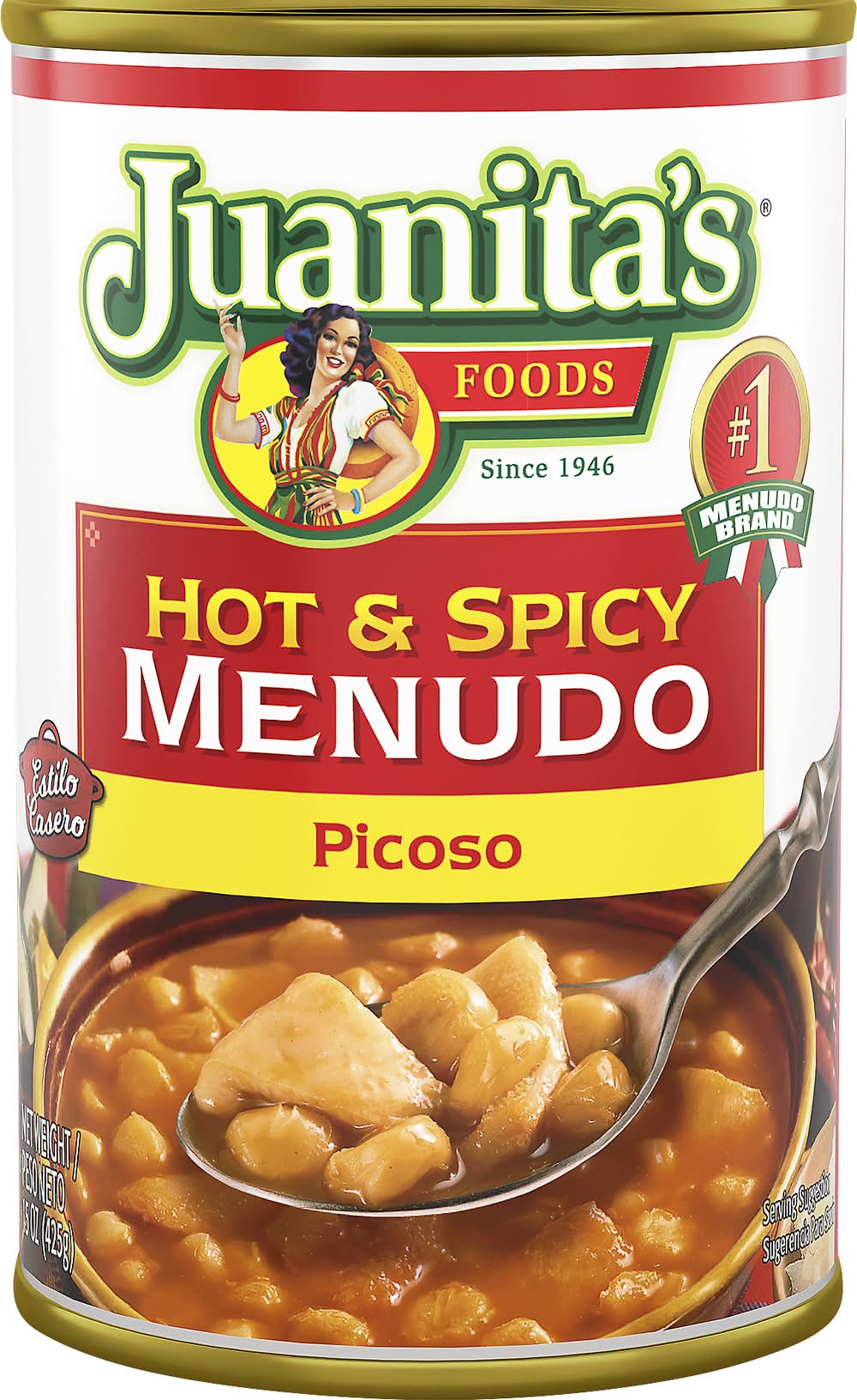 Juanita's Foods Hot & Spicy Menudo (15 oz)