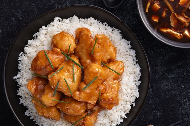 Crispy Honey Chicken Lunch Special
