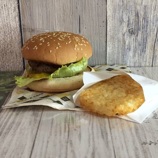 鹿肉ハンバーガー
