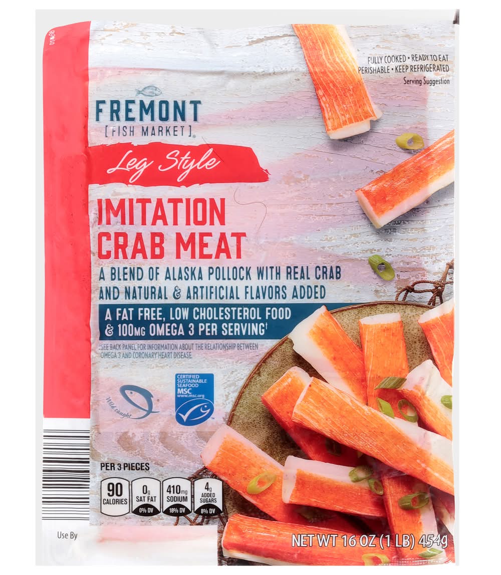 Fremont Leg Style Imitation Crab Meat (16 oz)