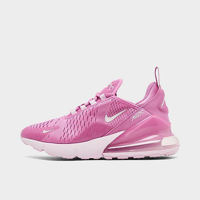 Girls' Big Kids' Nike Air Max 270 Casual Shoes (7.0)