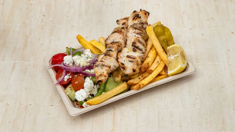 Chicken Souvlaki Grill Box