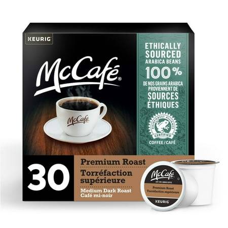 McCafé Medium Dark Coffee Pods, Premium Roast (323 g, 30 ct)
