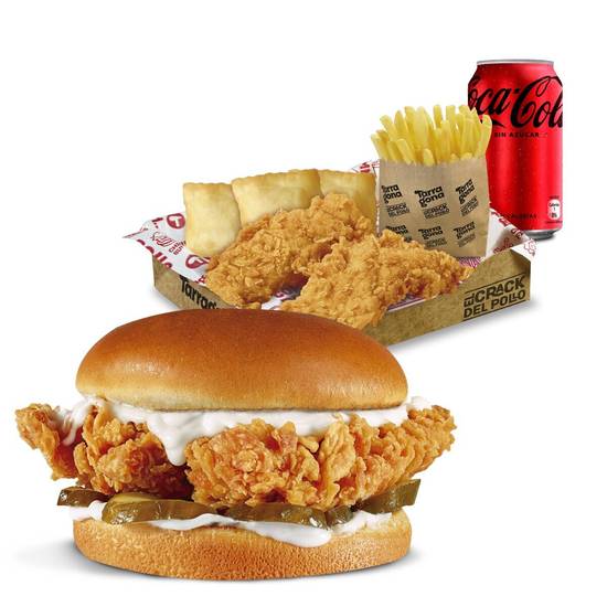 Box chicken sandwich