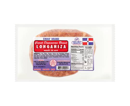 Cibao Premium Cured Pork Sausage Longaniza (22.4 oz)