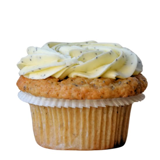 Cupcake Vegan Lemon Poppyseed
