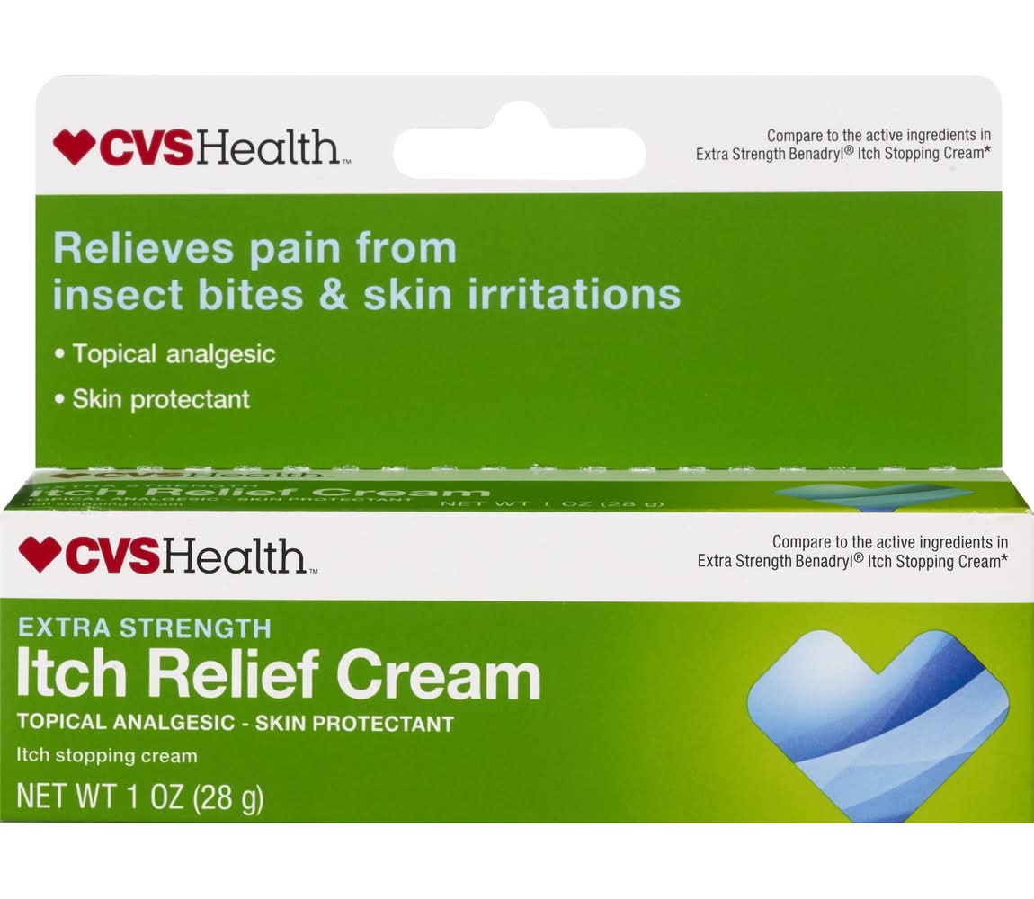 CVS Health Extra Strength Itch Relief Cream
