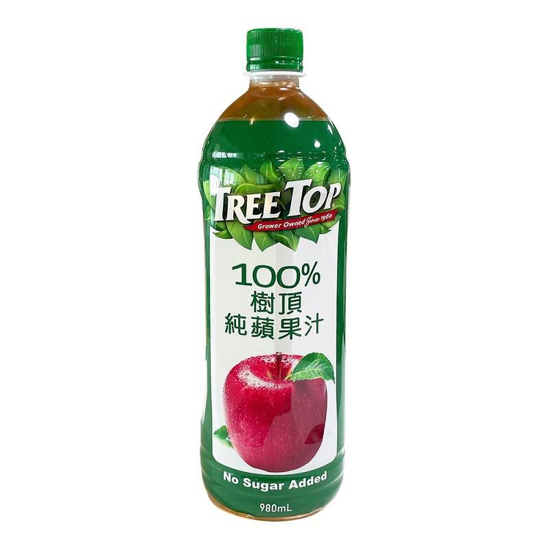 樹頂100純蘋果汁 980ml <980ml毫升 x 1 x 1Bottle瓶>