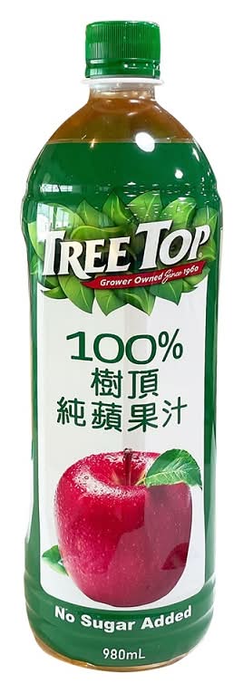 樹頂100純蘋果汁 980ml <980ml毫升 x 1 x 1Bottle瓶>
