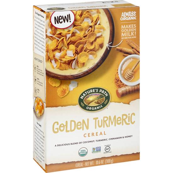 Nature's Path Organic Golden Turmeric Cereal Gluten Free