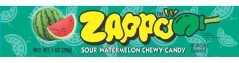 Zappo Watermelon Sour Chew 1oz