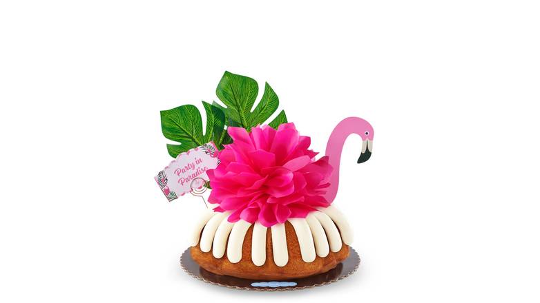 Party in Paradise 8" Decorated Bundt Cake