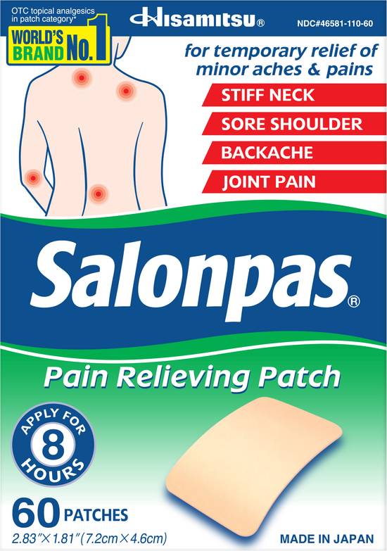Salonpas Pain Relieving Patch
