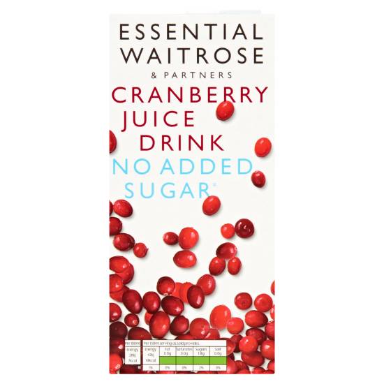 Essential Waitrose & Partners Cranberry Juice Drink (1 L)