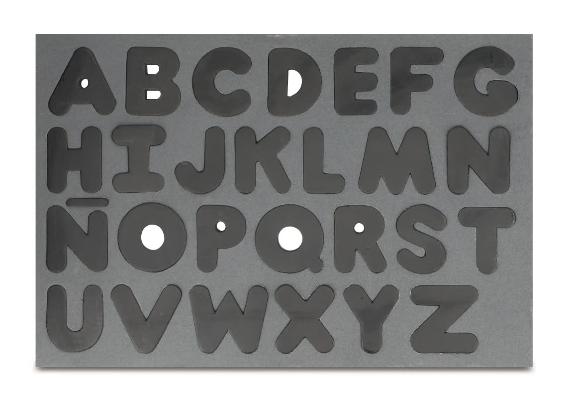 La Casita de San Ángel · Abecedario de foamy con imán