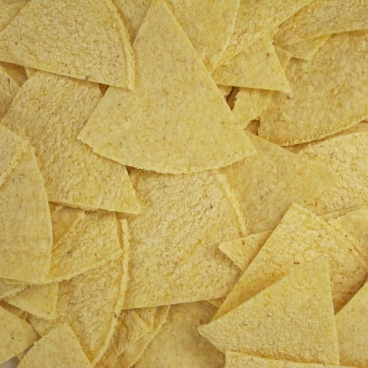 Don Pancho Raw Yellow 6 Cut Tortilla Chip
