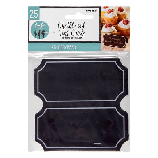 Amscan Chalkboard Tent Cards (25 ct)