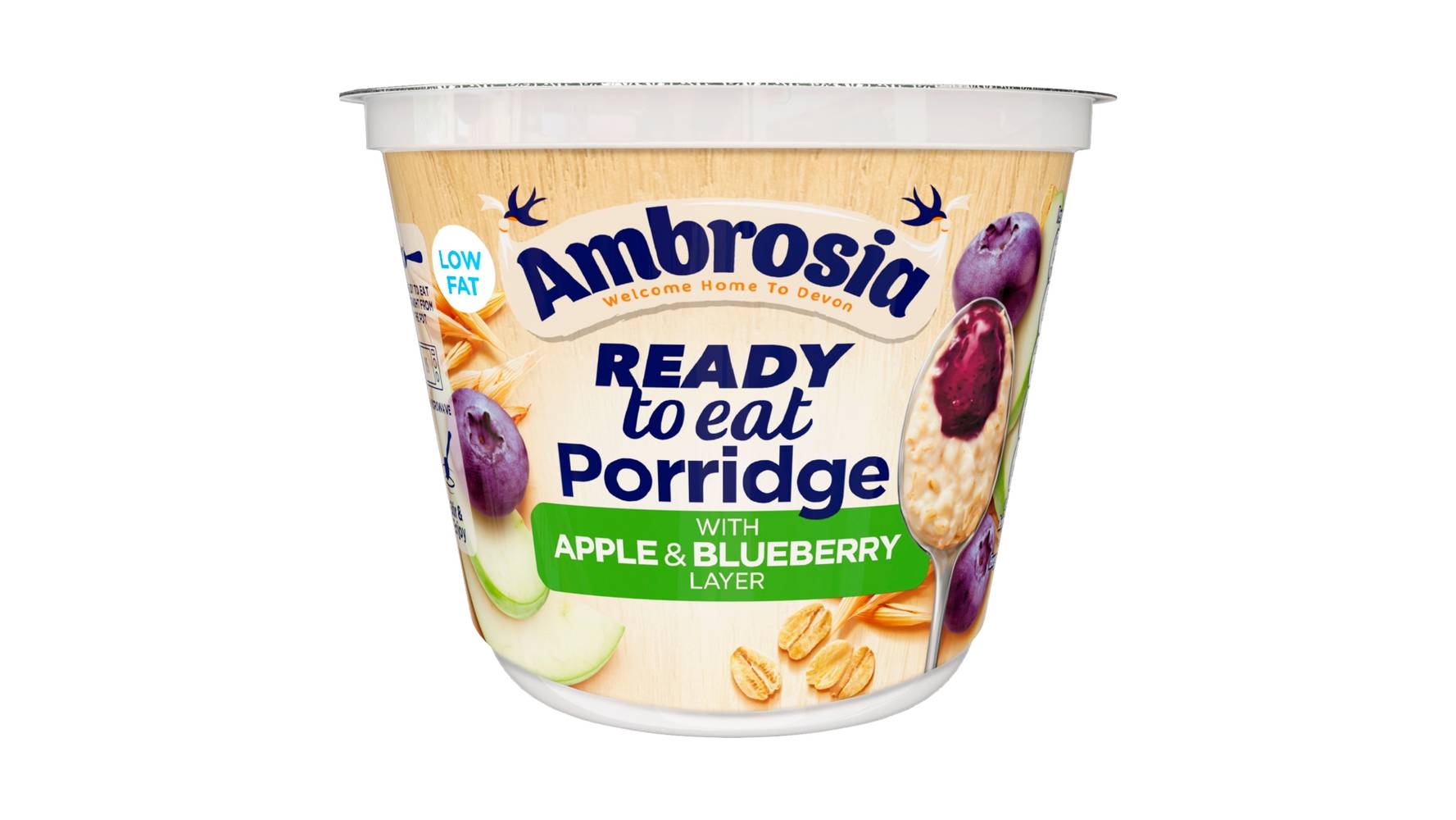 Ambrosia Porridge (apple & blueberry )