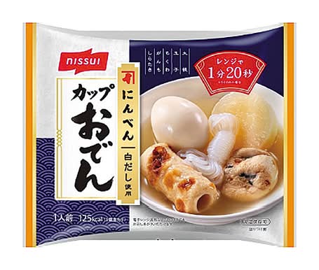ニッスイ にんべん白だし使用 カップおでん
