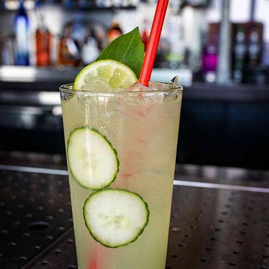 Spring Cucumber Refresher Mocktail